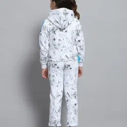 monte carlo Girls Micro Print Tracksuit Set image 4