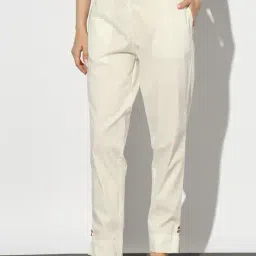 svrnaa by azorte Tapered Fit Pants with Insert Pockets image 4