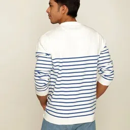 pure knits Men Regular Fit Round-Neck T-Shirt image 4