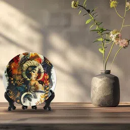 the quirky home Ceramic Round Shape Wall Paint For Wall Decor image 4