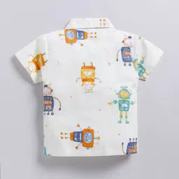 nauti kidz Boys Cartoon Nightsuit Set image 4