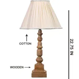 devansh Table-Top Lamp with Shade image 4