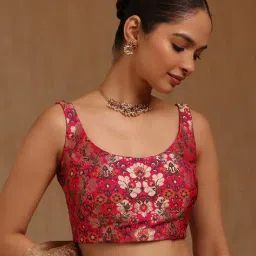 soch Women Floral Print Padded Blouse image 4