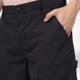 dnmx Men Straight Fit Flat-Front Carpenter Pants image 4
