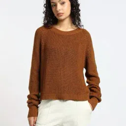 proearth by azorte Organic Cotton Cropped Sweater image 4
