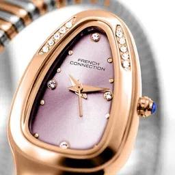 french connection Women Diamond-Studded Water-Resistant Watch - FCN0110RTM image 4