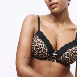 marks & spencer Lace Trim Non-Wired T-Shirt Bra (A-E) image 4