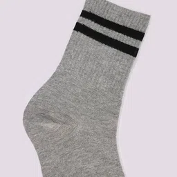 yousta Men Pack Of 3 Striped Mid-Calf Length Socks image 4