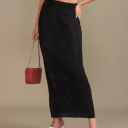 Shein Flexi Waist Self-Designed Maxi Pleated Skirt-picture-34