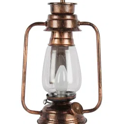 devansh Glass Lantern Table Lamp image 5