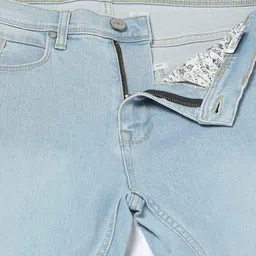 dnmx Men Lightly Washed Straight Jeans image 5