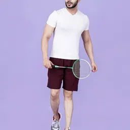 starfox Men Flat Front Regular Fit Shorts  image 5