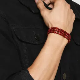 oomph Men Beaded Slip-On Bracelet image 5