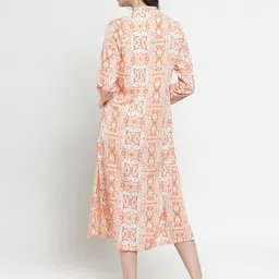 sera Printed Front-Open Shrug image 5