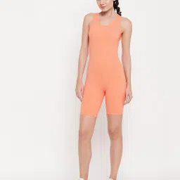 clovia Stretchable Bodysuit with Zip-Closure image 5