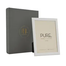 pure home and living Silver-Plated Weaved Metal Photo Frame image 5