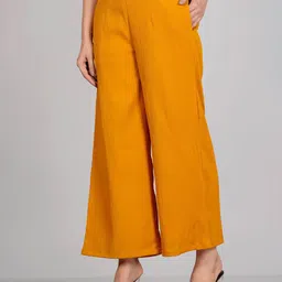 rajputana camisa Women Relaxed Fit Palazzos image 5