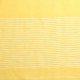 indie picks Handloom Hand Embroidered Pure Linen Saree image 5