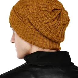 bharatasya Bhcp-130818-033 Self-Design Beanies Cap image 5