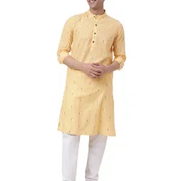 fabindia Printed Slim Fit Long Kurta image 5