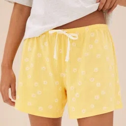 marks & spencer Pure Cotton Sunshine Pyjama Shorts image 5