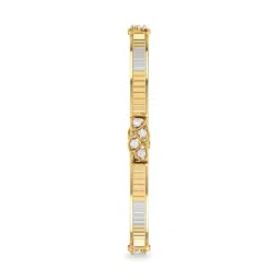 pc jeweller 18 KT The Gara Yellow Gold Diamond Bangle image 5
