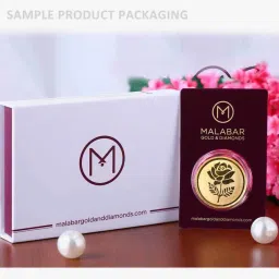 malabar gold & diamonds 24K 999 1 gm Laxmi Gold Coin image 5