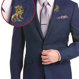 mahi Gold Antique Vintage Lion Brooch Pin image 5