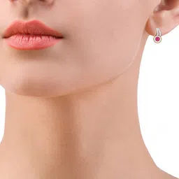 pc jeweller The Jafit 18 KT Yellow Gold Diamond Stud Earrings image 5