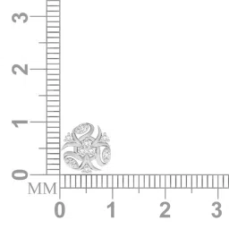 avsar White Gold Diamond Stud Earrings image 5