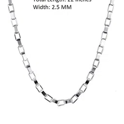 akshat sapphire Sterling Silver Lord Ganesh Pendant with Chain image 5