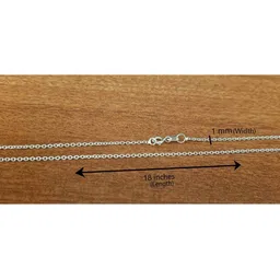 akshat sapphire Sterling Silver Swami Samarth Pendant with Chain image 5