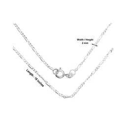 akshat sapphire Sterling Silver God Jesus Chain Pendant image 5