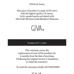 giva Sterling Silver Rose Gold-Plated Dew Drop Cocktail Ring image 5