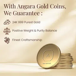 angara 24Kt (999) 1+2 GM Lakshmi Gold Coin image 5