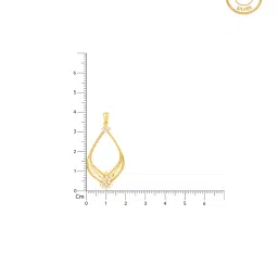 giva Sterling Silver Gold-Plated Stone-Studded Necklace & Earrings Set image 5