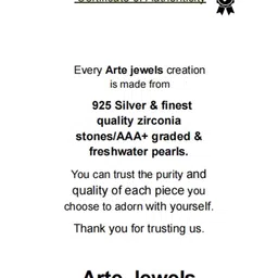 arte Girls Sterling Silver Floral Nose Pin image 5