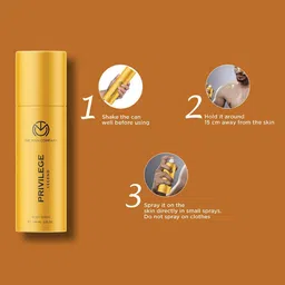 the man company Set of 2 Privilege Legend & Bold Body Sprays image 5