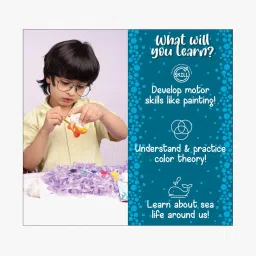 kalakaram Sea World Figurine Painting Kit image 5