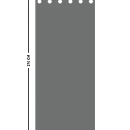 home centre Set of 2 Leaf Print Blackout Door Curtains image 5