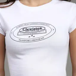 Shein women tshirts, white, m image 5