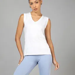 Shein Activewear Sleeveless Vented Hem Panel Seam Top With Pocket image 5