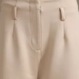 Shein Full Length Fixed Waist Single-Pleated Pants image 5