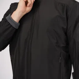 neonomad Men Zip-Front Regular Fit Bomber Jacket image 5