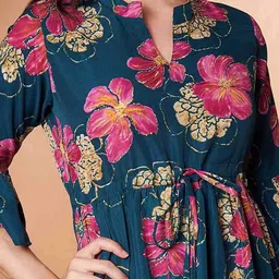 leia Women Midi Floral Dress image 5