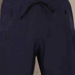 Shein Elasticated Drawstring Waist Track Pant With Zipper Pockets image 5