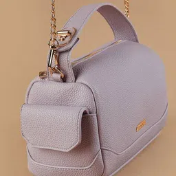 code by lifestyle Women PU Handheld bag image 5