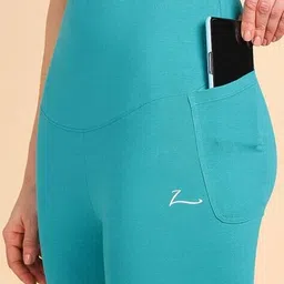 zelena Women Basic Maternity Leggings           image 5