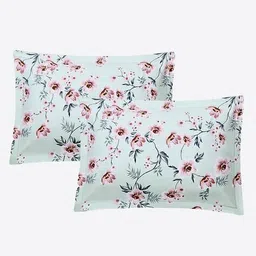 monte carlo 150 TC Printed Double Size Bedsheet with Pillow Cover image 5