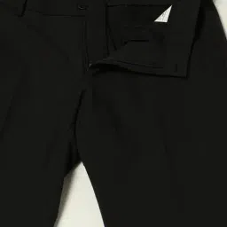 john players Men Slim Fit Flat-Front Trousers image 5